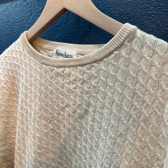 Vintage Neiman Marcus Textured Knit Sweater – Size Large - Picture 2 of 3